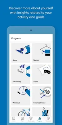 Allianz HealthSteps android App screenshot 1